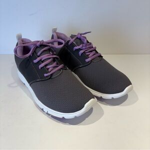 Women's LoveJoy EnJoy Golf Gray and Purple Sneakers NIB